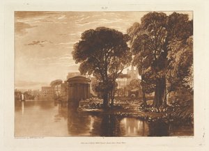 Die Nische, Isleworth Liber Studiorum, Teil XIII, Platte 63, 1. Januar 1819