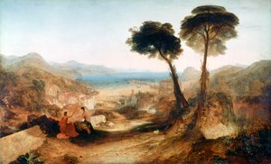 Die Bucht von Baiae, mit Apollo und der Sibylle, ca. 1823