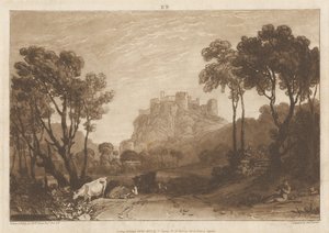Das Schloss über den Wiesen von Joseph Mallord William Turner