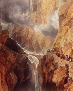 Die Teufelsbrücke von Joseph Mallord William Turner