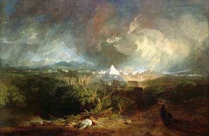 Die fünfte Plage Ägyptens von Joseph Mallord William Turner