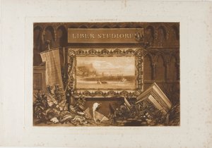 Das Frontispiz zu Liber Studiorum