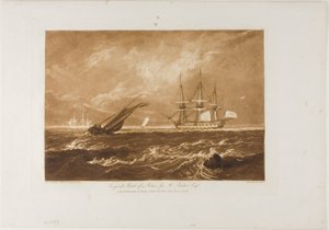 Das Führer-See-Stück, Platte 20 aus Liber Studiorum von Joseph Mallord William Turner