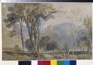 Die Marxburg von Joseph Mallord William Turner
