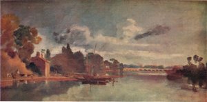 Die Themse bei Walton Bridges, 1805, 1938