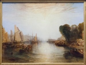 Die Regatta mit dem königlichen Yachtgeschwader von Joseph Mallord William Turner