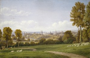 Ansicht von Oxford von Headington