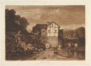 Wassermühle von Joseph Mallord William Turner