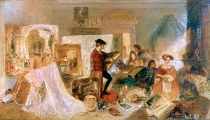 Watteau-Studie nach Fresnoys Regeln