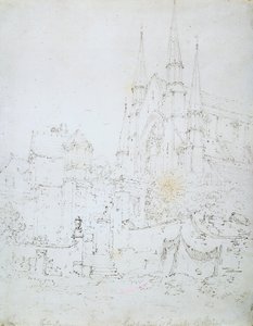 Westfenster, Worcester Cathedral von Joseph Mallord William Turner