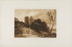 Winchelsea, Sussex, Platte 42 aus Liber Studiorum