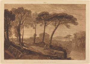 Der Tempel der Minerva Medica von Joseph Mallord William Turner and Robert Dunkarton