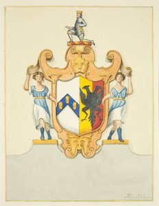 Wappen von Bischof Newton auf seinem Denkmal in der Kathedrale von Bristol