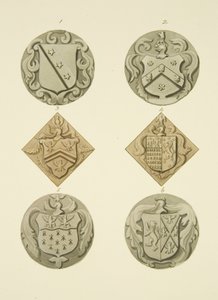 Wappen auf Grabsteinen in der St. Thomas Kirche