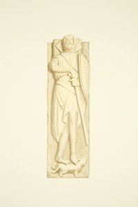 Abbild von Robert de Berkeley in St. Mary Redcliffe von Joseph Manning