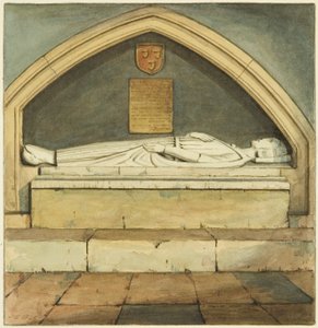 Monument von Robert, Earl of Gloucester, im Südschiff von St. James