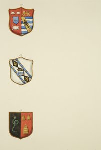 Monumentale Wappen in der St. Augustinus Kirche von Joseph Manning