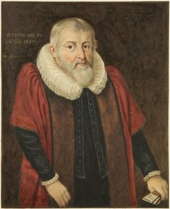 Porträt im Rathaus von George Harrington, Bürgermeister von Bristol 1617 von Joseph Manning