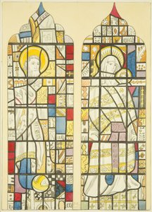 Buntglasfenster im Südfenster des südlichen Querschiffs von St. Mary Redcliffe von Joseph Manning