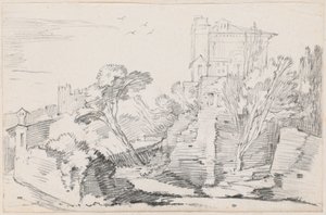 Casino Farnese auf dem Palatin, Rom von Joseph Marie Vien