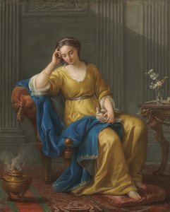Süße Melancholie, 1756 von Joseph Marie Vien