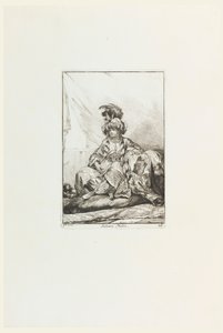 Sultane Noire (Die schwarze Sultanin), Platte 28 aus der Serie Caravanne du Sultan à la Mecque