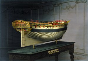 HMS Enterprise, 1775 von Joseph Marshall