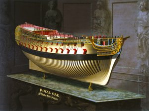 HMS Royal Oak, 1773-75 von Joseph Marshall