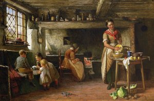 Ein Cottage-Heim, 1875 von Joseph Moseley Barber