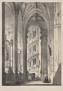 Architektur des Mittelalters: Kirche von St. Gisors, Innenansicht