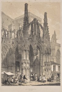 Architektur des Mittelalters: Louviers, Normandie, Südportal