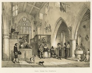Kapelle, Haddon Hall, Derbyshire