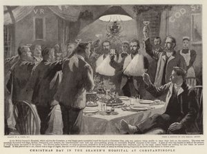 Weihnachtstag im Seemanns-Krankenhaus in Konstantinopel