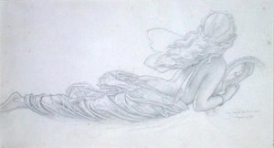 Eine Fee im Flug von Joseph Noel Paton