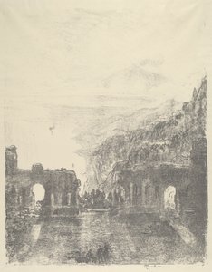 Ätna über Taormina von Joseph Pennell