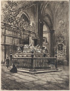 Alcalá, "Der prächtige Sarkophag" von Ximenez
