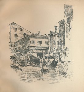 Bootsbau, Venedig, 1905, 1925