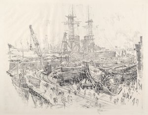 Bau von U-Boot-Jägern