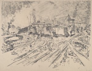 Früher Morgen, Miraflores von Joseph Pennell
