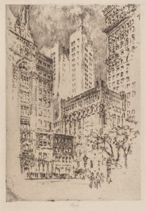 Vierstöckiges Haus von Joseph Pennell
