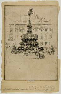 Gilberts Denkmal, Piccadilly Circus