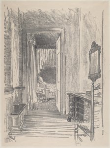 Flur zum Schlafzimmer, Stenton, 1912