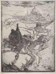 Le Puy von Joseph Pennell