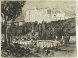 Madrid: Der Palast von Joseph Pennell