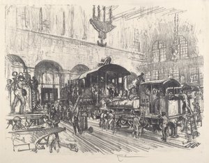 Herstellung von Kriegslokomotiven von Joseph Pennell