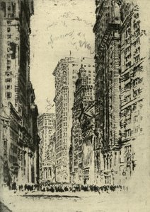 New York City von Joseph Pennell
