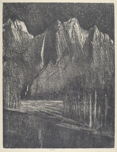 Nacht im Yosemite, 1912