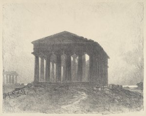 Paestum, Abend