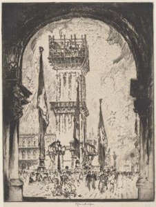 Wiederaufbau des Campanile, Venedig, Nr. I