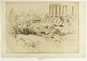 Tempel des Jupiter, Athen
